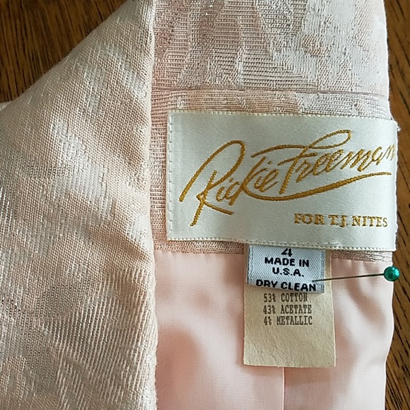 Rickie Freeman brocade suit Evening/MOB, pink - Picture 3 of 8